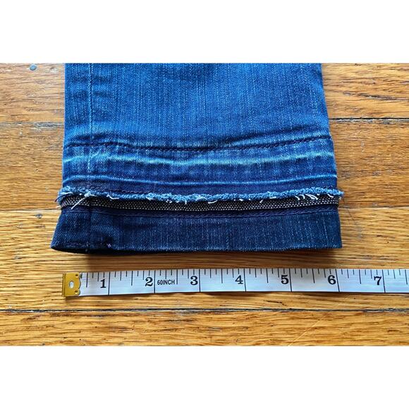 WHITE HOUSE | BLACK MARKET 'The Slim Ankle' Jeans sz 12 - Picture 12 of 13